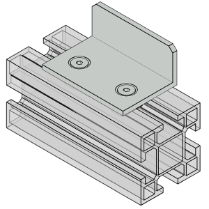 Doorstop angle fitting