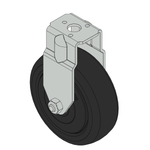 Fixed caster